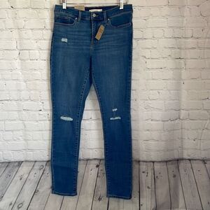 Levi’s Women’s 311 Shaping Skinny Jeans Mid Rise Tummy Slimming Hypersoft size 8